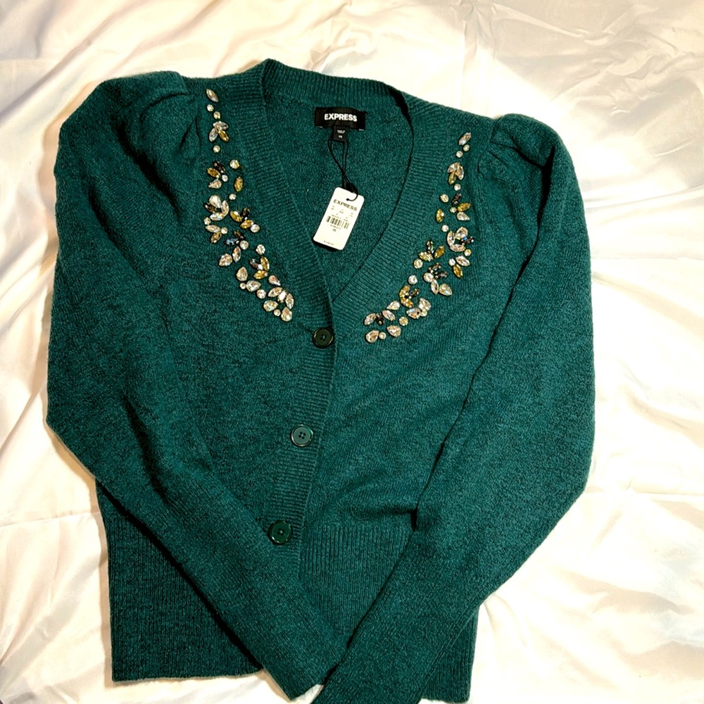 NWT Express embellished cardigan